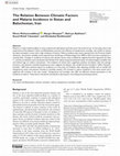 Research paper thumbnail of The Relation Between Climatic Factors and Malaria Incidence in Sistan and Baluchestan, Iran