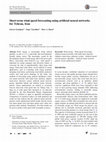 Research paper thumbnail of Short Term Wind Speed Forecasting Using Artificial Neural Network (Case Study: Jiroft Synoptic Weather Station)