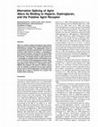 Research paper thumbnail of Alternative Splicing of Agrin Alters Its Binding to Heparin, Dystroglycan, and the Putative Agrin Receptor