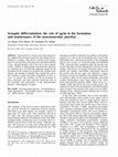 Research paper thumbnail of Synaptic differentiation: the role of agrin in the formation and maintenance of the neuromuscular junction