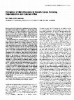 Research paper thumbnail of Disruption of microfilaments in growth cones following depolarization and calcium influx