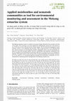 Research paper thumbnail of Applied meiobenthos and nematode communities as tool for environmental monitoring and assessment in the Mekong estuarine system