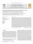 Research paper thumbnail of Carbon pools and temporal dynamics along a rotation period in sessile oak dominated high forest and coppice with standards stands