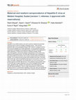 Research paper thumbnail of Maternal and newborn seroprevalence of Hepatitis E virus at Medani Hospital, Sudan