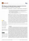 Research paper thumbnail of The Influence of Zeolitic By-Product Containing Ammonium Ions on Properties of Hardened Cement Paste