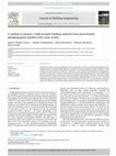 Research paper thumbnail of A method to prepare a high-strength building material from press-formed phosphogypsum purified with waste zeolite