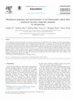 Research paper thumbnail of Mechanical properties and microstructure of ternary alkali activated system: Red brick waste, metakaolin and phosphogypsum