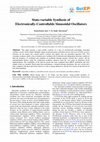 Research paper thumbnail of State-variable Synthesis of Electronically-Controllable Sinusoidal Oscillators