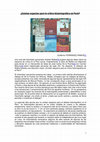 Research paper thumbnail of ¿Existen espacios para la crítica historiográfica en Perú?