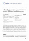 Research paper thumbnail of Ring-closing metathesis of prochiral oxaenediynes to racemic 4-alkenyl-2-alkynyl-3,6-dihydro-2H-pyrans