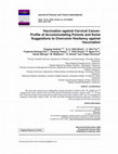 Research paper thumbnail of Vaccination against Cervical Cancer: Profile of Accommodating Parents and Some Suggestions to Overcome Hesitancy against Vaccination