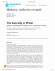 Research paper thumbnail of The Sacrality of Water. Religion and Medicine in the Spas of the Early Modern Veneto