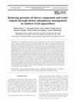 Research paper thumbnail of Reducing geosmin off-flavor compounds and waste outputs through dietary phosphorus management in rainbow trout aquaculture