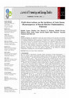 Research paper thumbnail of Field observations on the incidence of Ants fauna (Hymenoptera) of Karak Khyber Pakhtunkhwa, Pakistan