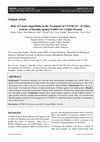 Research paper thumbnail of Role of Cassia angustifolia in the Treatment of COVID-19 – In Silico Activity of Emodin against SARS-CoV-2 Spike Protein