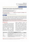 Research paper thumbnail of Changing Trends of Solanum nigrum Based Pharmacognosy