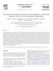 Research paper thumbnail of The importance of transgene and cell type on the regeneration of adult retinal ganglion cell axons within reconstituted bridging grafts