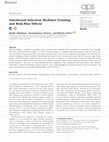 Research paper thumbnail of Attentional Selection Mediates Framing and Risk-Bias Effects