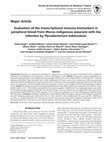 Research paper thumbnail of Evaluation of the transcriptional immune biomarkers in peripheral blood from Warao indigenous associate with the infection by Mycobacterium tuberculosis