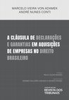 Research paper thumbnail of Adamek/Conti, A cláusula de declarações e garantias em aquisições de empresas no direito brasileiro