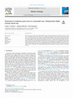 Research paper thumbnail of Estimation of sediment grain sizes in a mesotidal area, Dithmarschen Bight, German North Sea