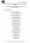 Research paper thumbnail of Covid-19 e gestação: principais complicações e agravos para o binômio mãe-filho / Covid-19 and pregnancy: main complications and problems for the mother-child binomial