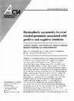 Research paper thumbnail of Hemispheric asymmetry in event related potentials associated with positive and negative emotions