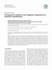 Research paper thumbnail of Development of Antibody-Coated Magnetite Nanoparticles for Biomarker Immobilization