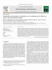 Research paper thumbnail of Coordination and speciation of cadmium in corn seedlings and its effects on macro- and micronutrients uptake