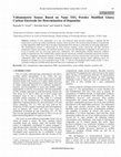 Research paper thumbnail of Voltammetric Sensor Based on Nano TiO2 Powder Modified Glassy Carbon Electrode for Determination of Dopamine