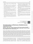 Research paper thumbnail of The Implementation and Effectiveness of Battlefield Auricular Acupuncture for Pain