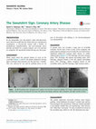 Research paper thumbnail of The sweatshirt sign: coronary artery disease