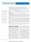 Research paper thumbnail of Increasing Incidence of Oral Tongue Squamous Cell Carcinoma in Young White Women, Age 18 to 44 Years