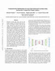 Research paper thumbnail of Communication Optimization in Large Scale Federated Learning using Autoencoder Compressed Weight Updates