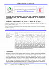 Research paper thumbnail of Electre Multi-Criteria Analysis for Choosing Material Concerned by the Corrosion Problem in Automotive Industry