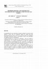 Research paper thumbnail of Determination De La Qualite Des Eaux Souterraines Des Nappes De La Province De Taza (Maroc)