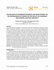 Research paper thumbnail of The Influence of Internship Experience and Work Interest on the Job Readiness of Students of the Faculty of Economics and Business, Udayana University