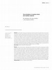 Research paper thumbnail of The principles of medical ethics and medical research