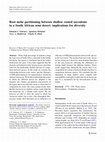 Research paper thumbnail of Root niche partitioning between shallow rooted succulents in a South African semi desert: implications for diversity