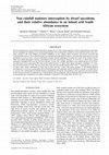 Research paper thumbnail of Non rainfall moisture interception by dwarf succulents and their relative abundance in an inland arid South African ecosystem