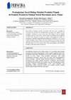 Research paper thumbnail of Peningkatan Taraf Hidup Melalui Produksi Pupuk di Pondok Pesantren Mahad Nurul Haromain Jawa Timur