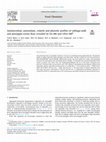 Research paper thumbnail of Antimicrobial, antioxidant, volatile and phenolic profiles of cabbage-stalk and pineapple-crown flour revealed by GC-MS and UPLC-MSE