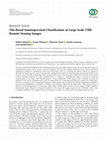 Research paper thumbnail of Tile-Based Semisupervised Classification of Large-Scale VHR Remote Sensing Images