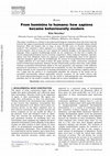 Research paper thumbnail of From hominins to humans: howsapiensbecame behaviourally modern