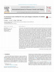 Research paper thumbnail of A structural strain method for low-cycle fatigue evaluation of welded components