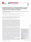 Research paper thumbnail of Draft Genome Sequence of Terrestrial Streptomyces sp. Strain VITNK9, Isolated from Vellore, Tamil Nadu, India, Exhibiting Antagonistic Activity against Fish Pathogens