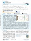 Research paper thumbnail of Fatty Acid Substitutions Modulate the Cytotoxicity of Puwainaphycins/Minutissamides Isolated from the Baltic Sea Cyanobacterium <i>Nodularia harveyana</i> UHCC-0300