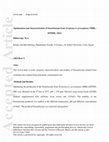 Research paper thumbnail of Optimization and Characterization of Biosurfactant from Streptomyces