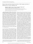 Research paper thumbnail of Diesel exhaust particulate-induced activation of Stat3 requires activities of EGFR and Src in airway epithelial cells