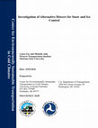 Research paper thumbnail of Investigation of Alternative Deicers for Snow and Ice Control